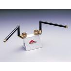 ハリケーン 汎用 セパレートハンドル用 ハンドルバー Xタイプ 左/右セット カラー ブラック/シルバー HURRICANE