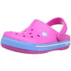 クロックス Crocs Crocband 2.5 kids 12837-6FG-008 Neon magenta Bluebell ネオンマゼンタ ブルーベル C8 15.5cm