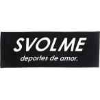SVOLME スボルメ ロゴフェイスタオル 183-89729 Fサイズ ブラック