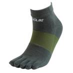 SVOLME スボルメ 5本指ソックス 22-24cm 183-95822 044 KHAKI カーキ