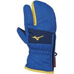 ミズノ(MIZUNO) スキー グローブ キッズ ミトン 手袋 Z2JY9511 サイズ:K-S ブルー