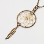 0.75 дюймовый (1.9cm) Dream catcher колье DCB15P латунь цвет Северная Америка индеец . передваться миф / Canada .... ручная работа по правде. Dream catcher /ka...