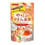 3袋　カフェイン0.00g　やさしいデカフェ紅茶　ピーチ 10三角ティーバッグ