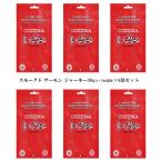  копченый лосось вяленое мясо 30g ×6 шт выгода комплект Canada лосось. копчение высший класс товар . супер-скидка 3~4 шт. входит . японский язык отображать наклейка облупившийся 