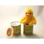 【ミニ缶詰ぬいぐるみ】Duck（アヒル）　Northern Gifts社