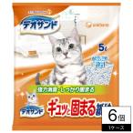  Uni * очарование домашнее животное teo Sand gyu.... бумага песок 5L 1 кейс 6 шт ( кейс распродажа )