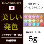 お試し用　粉末顔料　人気の16色　５gキャンドル　材料　カラー 顔料　着色