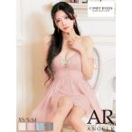 ショッピングミニドレス 【予約】【AngelR / エンジェルアール】ラメ/ シフォン/ バビジュー/ プリーツ/ キャミ/ 腕リボン/ フレア/ ミニドレス/ ワンピース/ キャバドレス [AR26819]