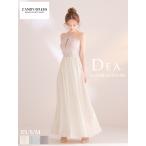 [DEA. by ROBE de FLEURS /tiabai low bdof правило ] цветок гонки / молния / топ на бретелях / flair / длинное платье /kyaba платье / платье [DE4657]