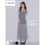 [ROBE de FLEURS Glossy / low bdof правило g Rossi -] стрейч /chu-ru/ Cami / Bear / выставить / flair / длинное платье /kyaba платье [GL3489]