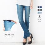  Denim леггинсы талия резина стрейч женский / обтягивающий / джегинсы / прекрасный ножек /S/M/L/LL/10 минут длина / большой размер / джинсы /ji- хлеб / длина ног 76cm/ почтовая доставка бесплатная доставка 