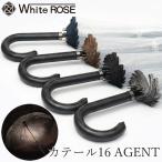 ホワイトローズ カテール16 AGENT(エージェント) (送料無料) 日本製 傘 高級 お洒落 ビニール傘 ギフト プレゼント 贈り物 父の日 母の日 記念品 雨 梅雨