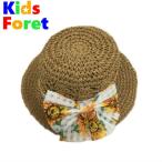 Yahoo! Yahoo!ショッピング(ヤフー ショッピング)【20％OFFセール】Kids Foret （キッズフォーレ） リボン付き　帽子　ハット 50cm