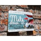 アメリカ ブリキ看板 メルズドライブイン クラシック アメリカ雑貨 アメリカン雑貨 サインプレート ティンサインボード