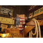 ショッピングスカル USフラッグ　スカルプラーク ■ アメリカン雑貨 アメリカ雑貨 ウエスタン 雑貨 グッズ オブジェ 男前インテリア雑貨 バッファロー