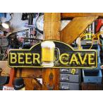 ビアーケイブ　ブリキ看板　アメリカ雑貨　アメリカン雑貨