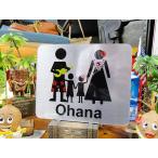 ハワイ　トイレサイン　（家族）　アメリカ雑貨　アメリカン雑貨