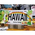 ハワイアンライセンスプレートアメリ...