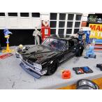 Jada　映画　ワイルドスピード　ダイキャストミニカー　1/24スケール　（ブライアン/ニッサン　スカイライン2000　GT-R　ハコスカ）
