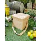 キッカーランド　イスとしても使える籐カゴみたいなピクニッククーラーバッグ＆シート　アメリカ雑貨　アメリカン雑貨