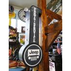 アメリカのアーケードサイン　ウォールオブジェ　（ジープ）　【両面デザイン】