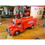 コカ・コーラ ボトルトラックのミニカー 1/87スケール（1947年モデル/レッド） ■ アメリカン雑貨 アメリカ雑貨 coke