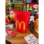 マクドナルド　プラカップ　（レッド）　■ アメリカ雑貨 アメリカン雑貨