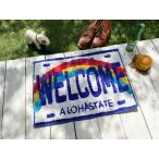 ハワイアンライセンスプレートマット...