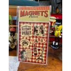 フレンチアメリカン　ミニマグネットセット　（パリス）　■　アメリカン雑貨　アメリカ雑貨