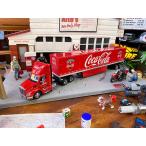 コカ・コーラ ピータービルト・モデル579・デイキャブトラクター with 53フィート コカ・コーラ トレーラー　ミニカー 1/50スケール