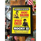  Hollywood постер #0027 фильм Rocky 2 Rocky VS. Apollo порог двери Bester * старт заем B4 размер * специальный рама. продается отдельно 