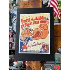  Hollywood постер #0155 [ Popeye ] No.3 Classic машина палец на ноге nB4 размер * специальный рама. продается отдельно 