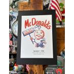  Hollywood постер #0218 McDonald's speedy shef предприятие реклама серии B4 размер * специальный рама. продается отдельно 