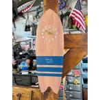 サーフボードクロック　SEA & SUN　壁掛け時計 ■ アメリカン雑貨 アメリカ雑貨