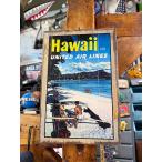  Hawaiian Vintage дерево автограф ( United Airlines / Вайкики пляж ) # american смешанные товары America смешанные товары 