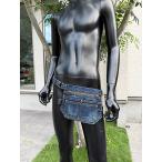  ARAI yan Denim сумка-пояс Okayama производство Denim MADE IN JAPAN # american смешанные товары America смешанные товары 