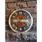 ショッピングハーレー ハーレーダビッドソン　バー＆シールド　ウォールクロック　壁掛け時計 ■ アメリカン雑貨 アメリカ雑貨