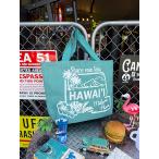 ハワイアンミントジュートトートバッ...