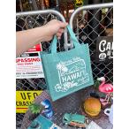 ハワイアンミントジュートミニトート...