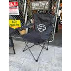 ショッピングハーレーダビッドソン ハーレーダビッドソン　B&S　折り畳みイス　（収納袋付き）　単品　フォルディングチェアー ■ アメリカン雑貨 アメリカ雑貨