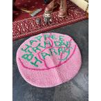 ハリーポッター　ハリーの誕生日　ハグリッド特製　バースデーケーキ　ルームマット ■ アメリカン雑貨 アメリカ雑貨