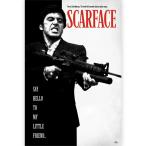  фильм шарф . стул официальный постер (SAY HELLO TO MY LITTLE FRIEND) Tony *montana* рама. не прилагается 