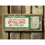 昔のアドバタイジング　ウッドサイン　シリーズ第二弾　（シンクレア）　アメリカ雑貨　アメリカン雑貨　カントリー雑貨　木製看板 爆買