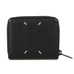 マルジェラ 財布 ラウンドファスナー 二つ折り財布 メゾンマルジェラ MAISON MARGIELA ミディアム  (T8013 / BLACK) Leather Folding Wallet