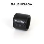 BALENCIAGA ブレスレット バレンシアガ アクセサリー レザーサイクルブレスレット バングル Leather Cycle Bracelet  1090 / BLACK WHI..