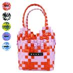 ショッピングMARNI マルニ キッズ MARNI KIDS ハンドバッグ カゴバッグ バスケット レディース MW72F - DIAMOND BASKET【M00637 M00IW】