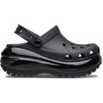 いまならポイント15倍! crocs クロックス 国内正規品 207988 Mega Crush Clog Black 001 メガ クラッシュ クロッグ サンダル 厚底 ブラック 黒