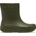 セール 50%OFF crocs クロックス 国内正規品 208363 Classic Rain Boot クラシック レインブーツ Army Green グリーン 半額