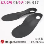 リゲッタ ルーペ インソール 中敷き つかれどめ アーチサポートMTR-FL 単品 Re:getA フルインソール 立体 3D 機能性 レディース メンズ メール便可 ポイント利用