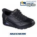 スケッチャーズ SKECHERS 177112-bbk ブラック レディース 靴 Slip-ins スリップインズ  UNO EASY AIR ウノイージーエア ゴム紐